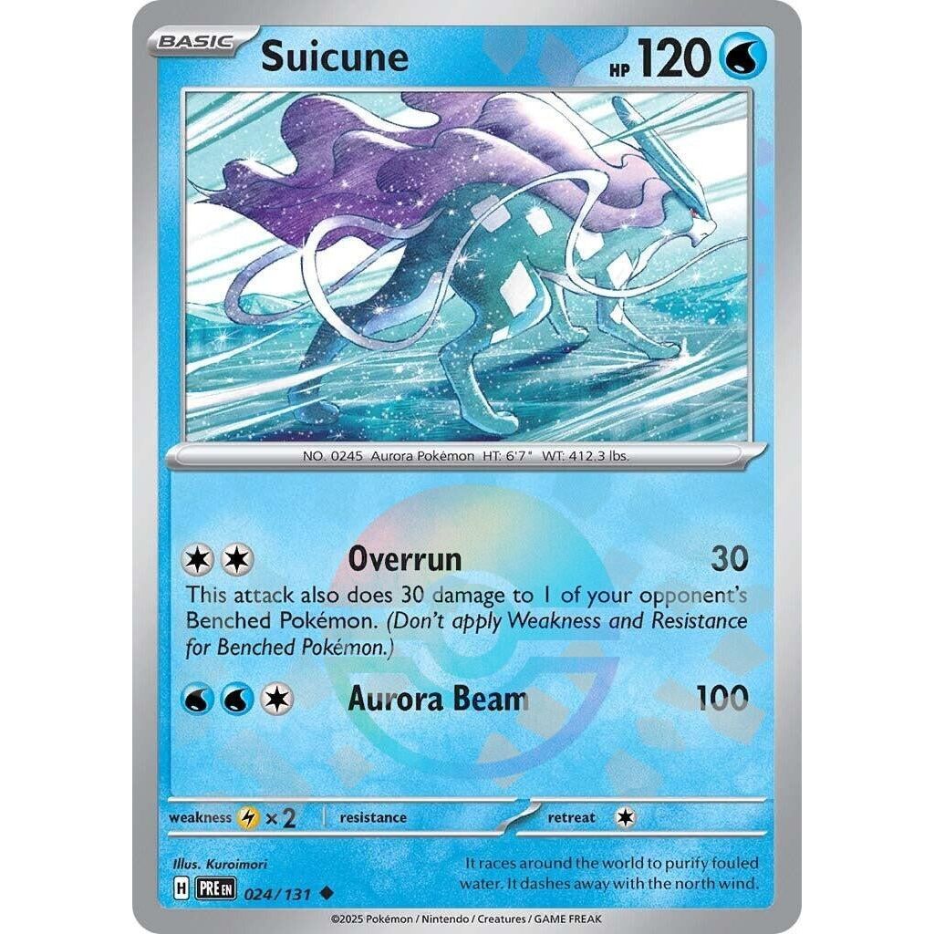 Suicune (Poke Ball Pattern) (024/131) (PRE)