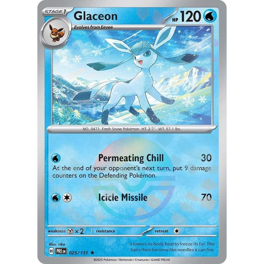 Glaceon (Poke Ball Pattern) (025/131) (PRE)