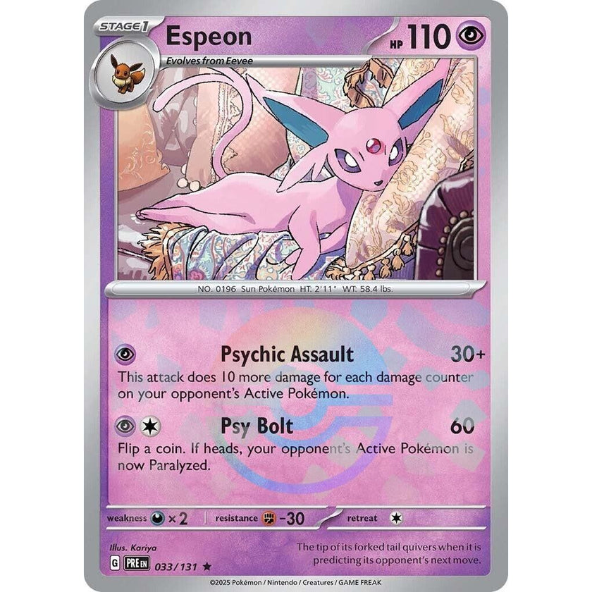 Espeon (Poke Ball Pattern) (033/131) (PRE)