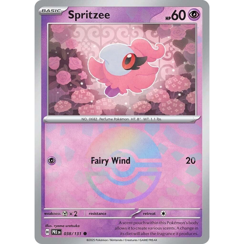 Spritzee (Poke Ball Pattern) (038/131) (PRE)