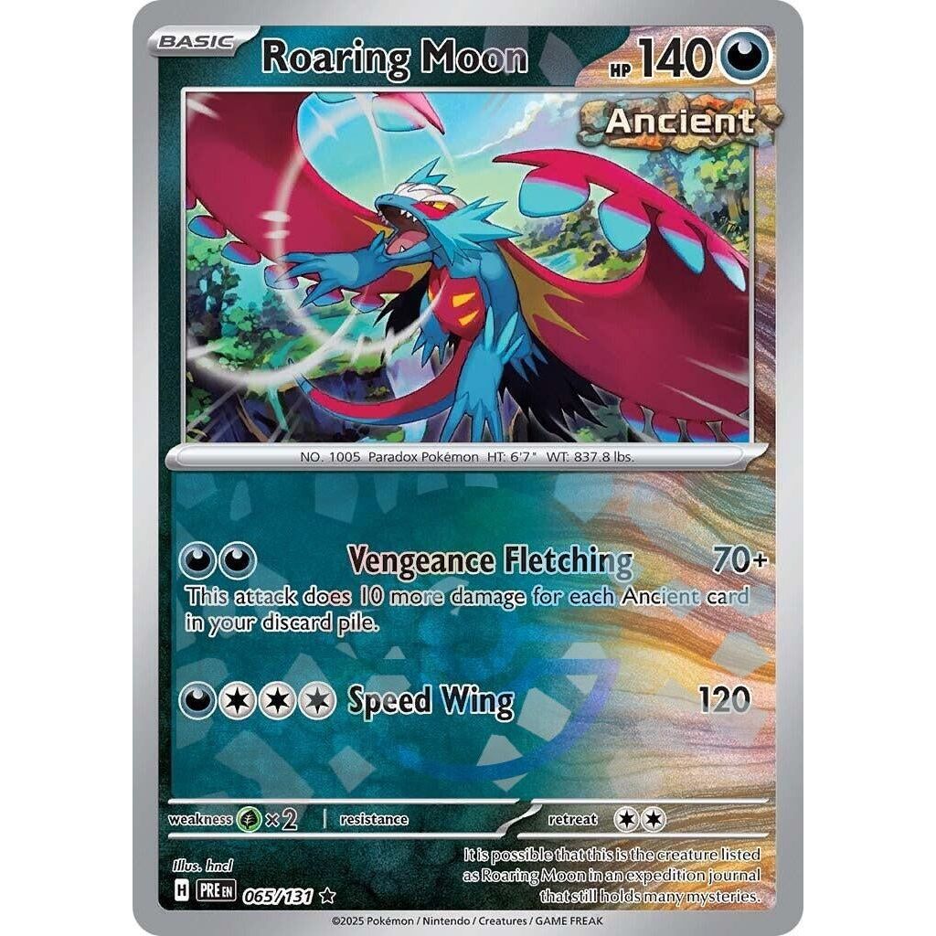 Roaring Moon (Poke Ball Pattern) (065/131) (PRE)