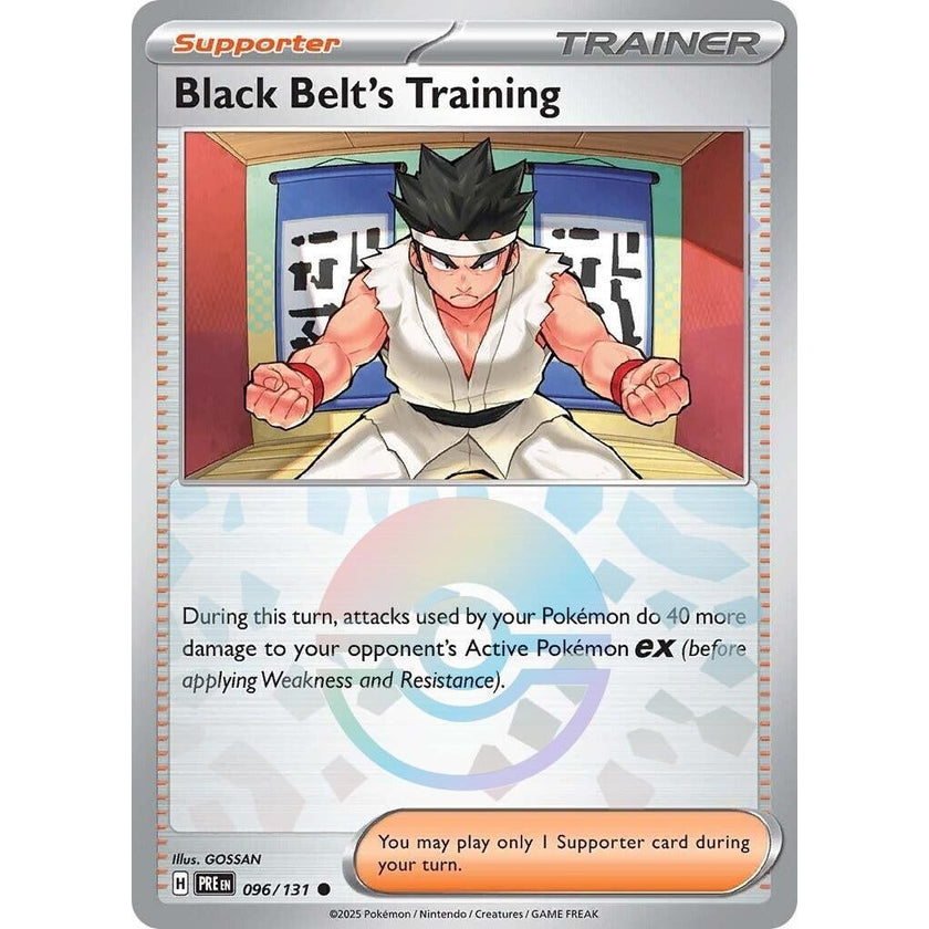Black Belt's Training - 096/131 (Poke Ball Pattern) (096/131) (PRE)