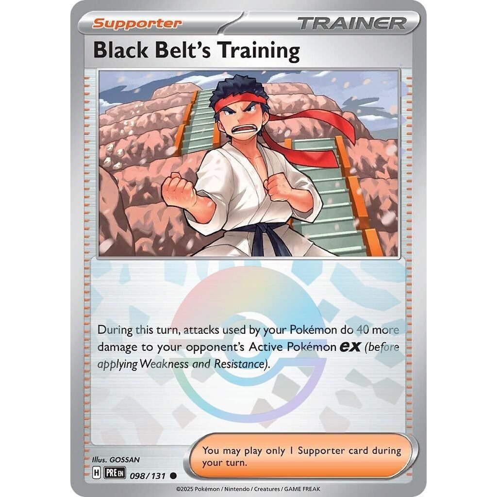 Black Belt's Training - 098/131 (Poke Ball Pattern) (098/131) (PRE)