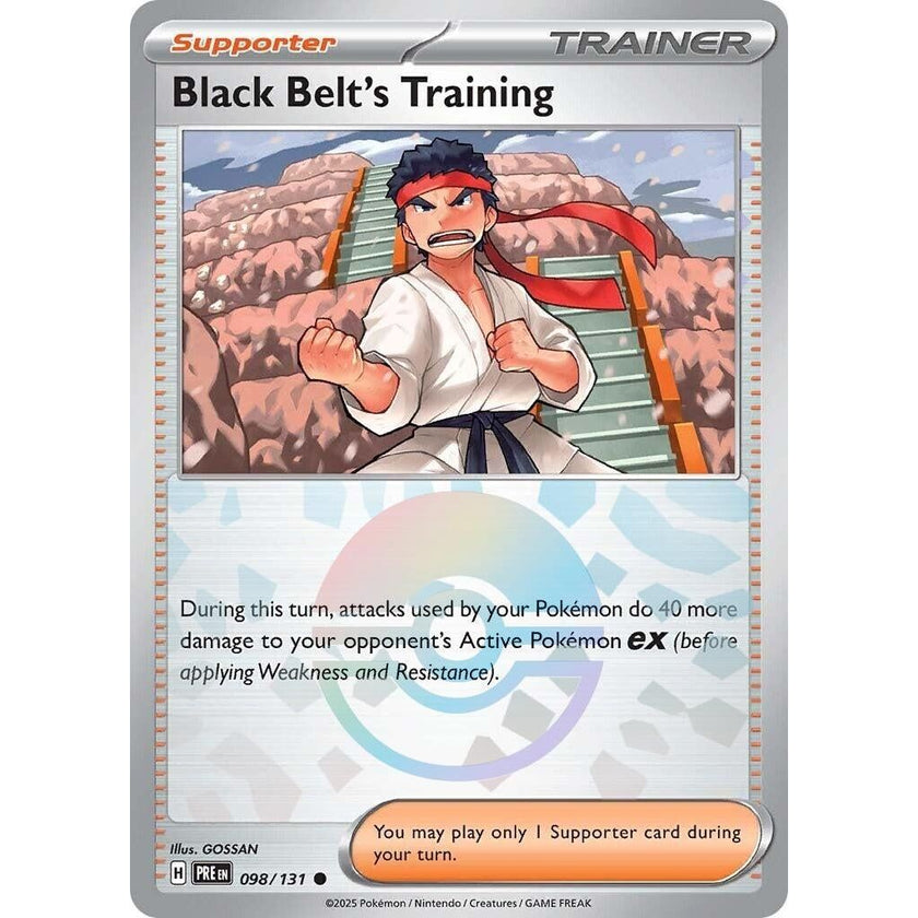 Black Belt's Training - 098/131 (Poke Ball Pattern) (098/131) (PRE)