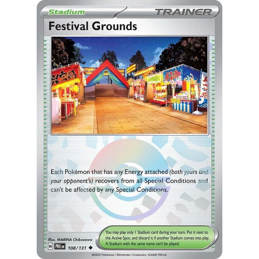 Festival Grounds (Poke Ball Pattern) (108/131) (PRE)