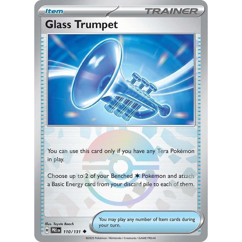 Glass Trumpet (Poke Ball Pattern) (110/131) (PRE)