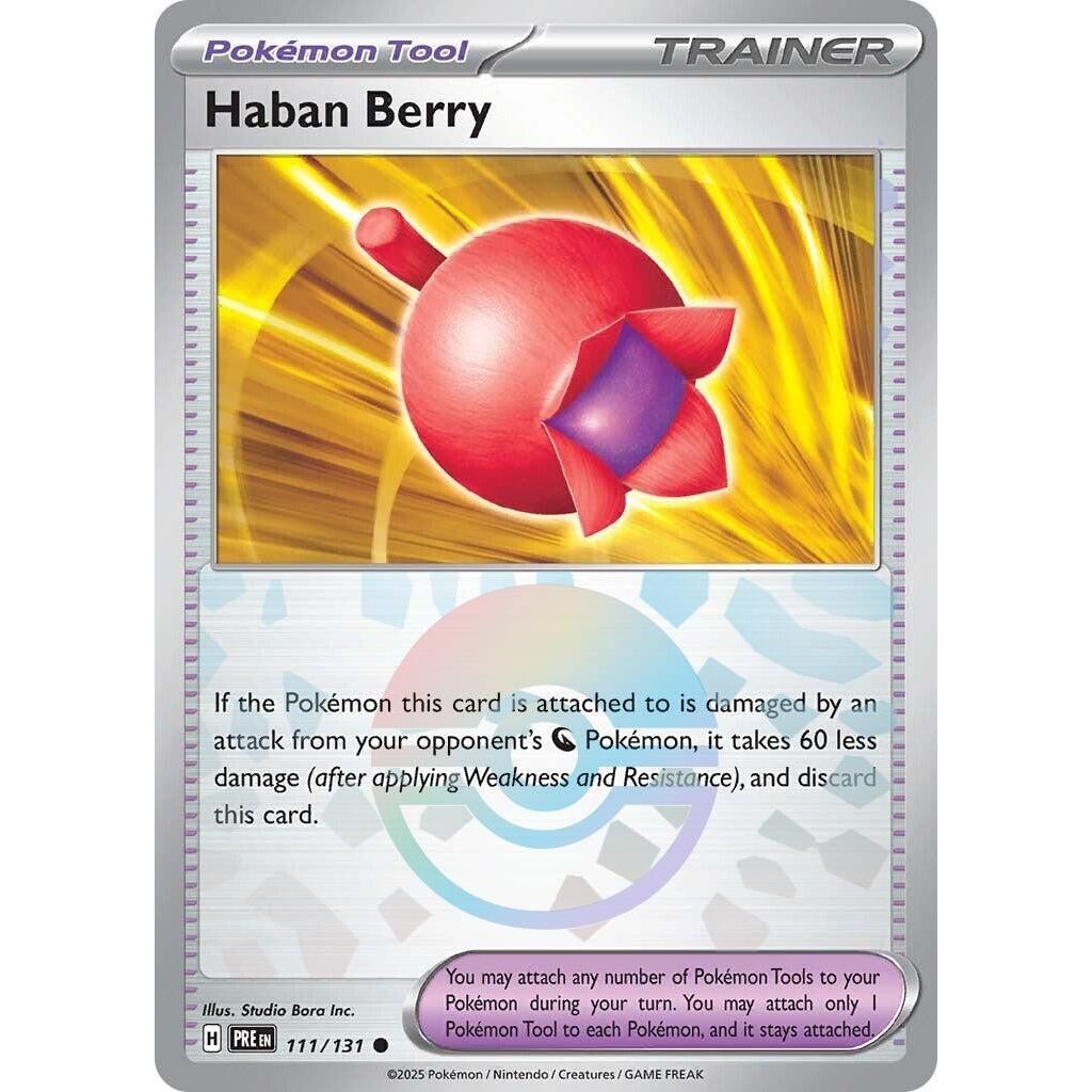 Haban Berry (Poke Ball Pattern) (111/131) (PRE)