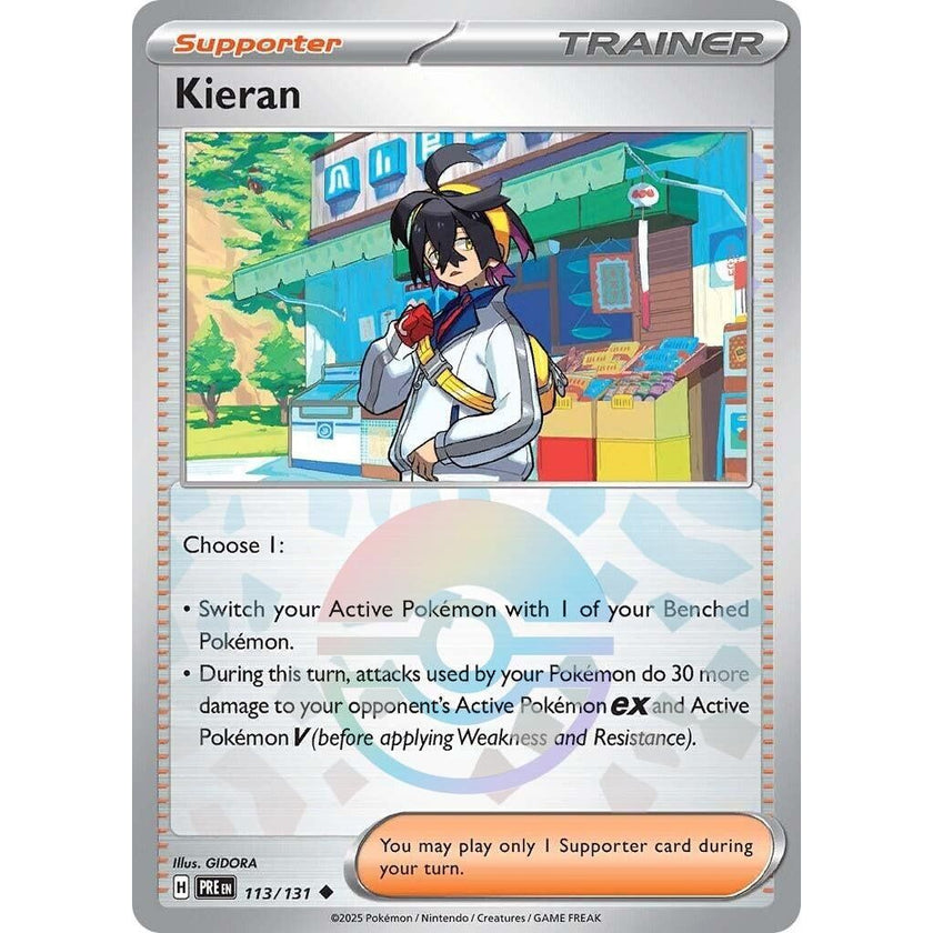 Kieran - 113/131 (Poke Ball Pattern) (113/131) (PRE)
