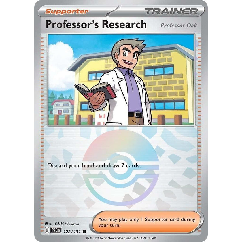 Professor's Research [Professor Oak] (Poke Ball Pattern) (122/131) (PRE)