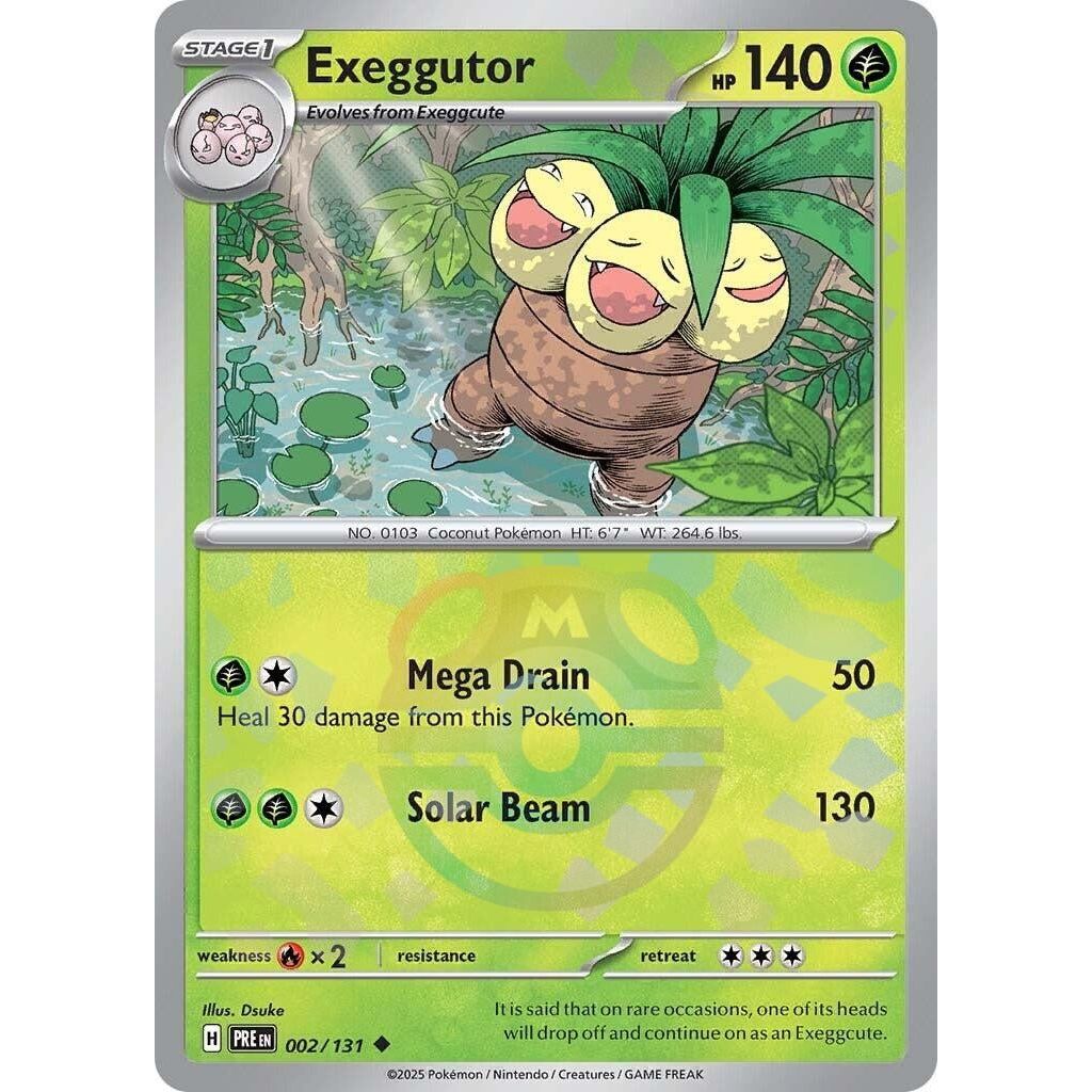 Exeggutor (Master Ball Pattern) (002/131) (PRE)