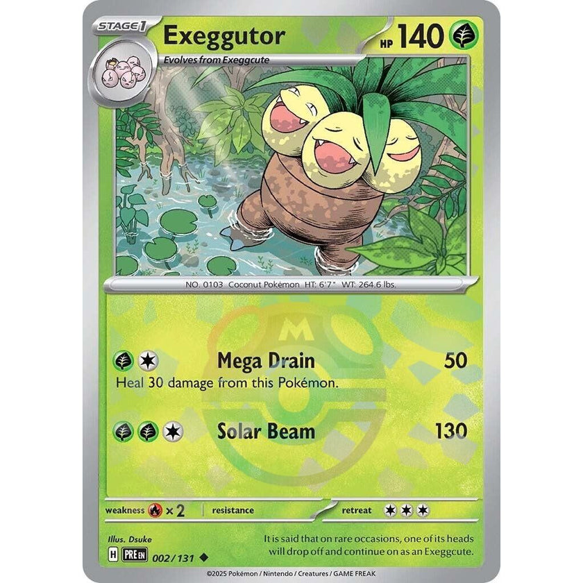Exeggutor (Master Ball Pattern) (002/131) (PRE)