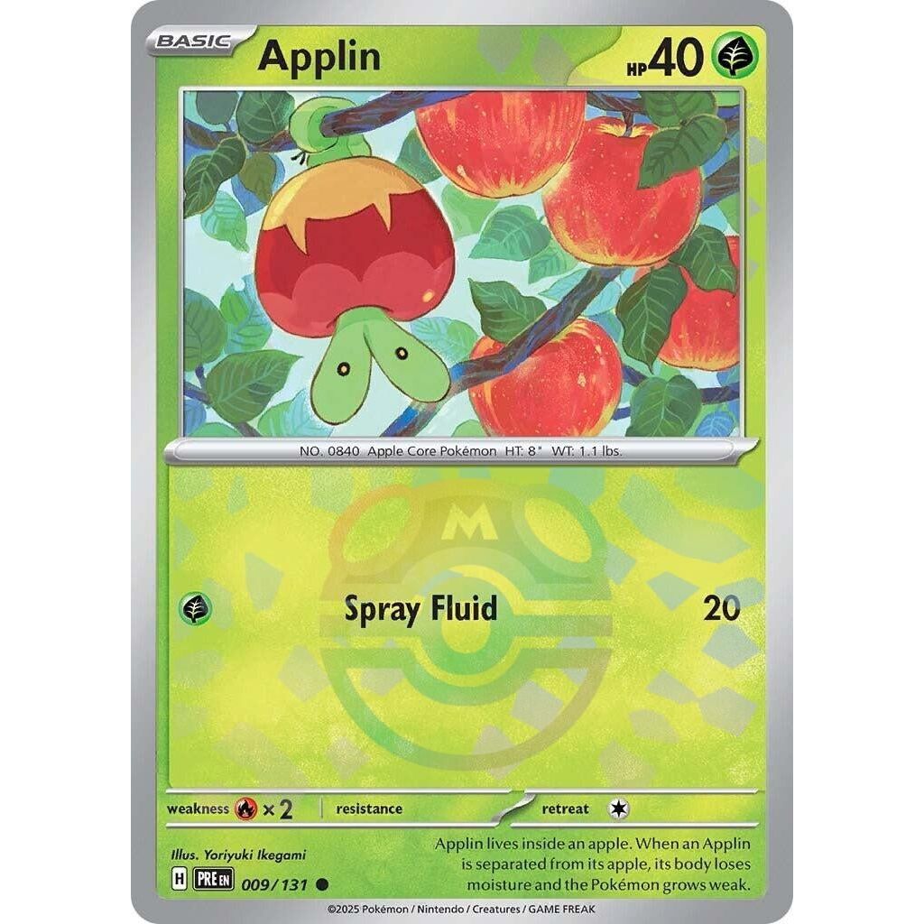 Applin (Master Ball Pattern) (009/131) (PRE)