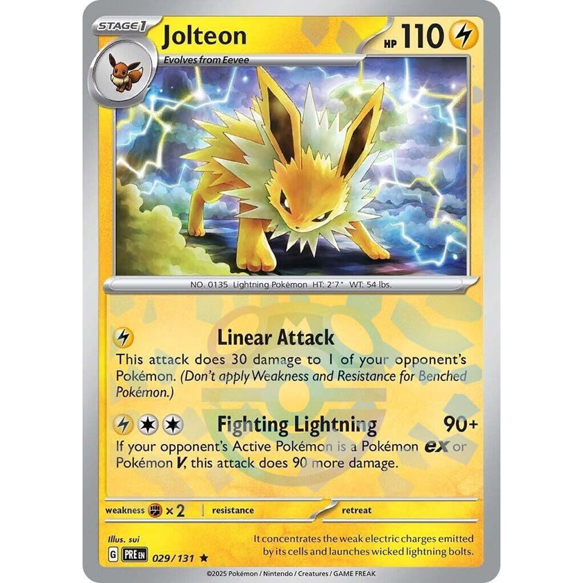 Jolteon (Master Ball Pattern) (029/131) (PRE)