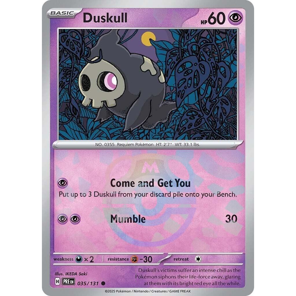 Duskull (Master Ball Pattern) (035/131) (PRE)