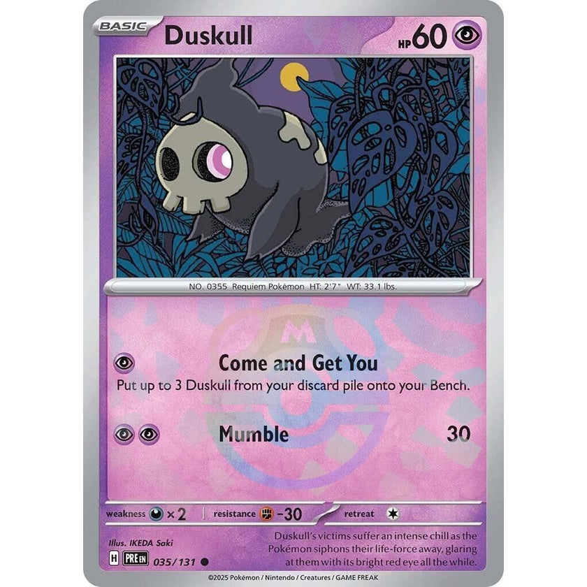 Duskull (Master Ball Pattern) (035/131) (PRE)