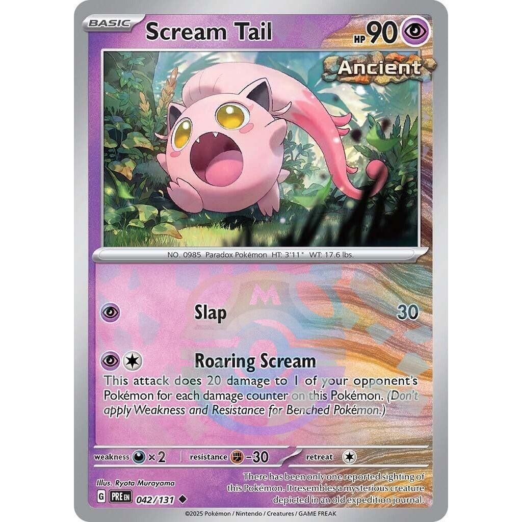 Scream Tail (Master Ball Pattern) (042/131) (PRE)