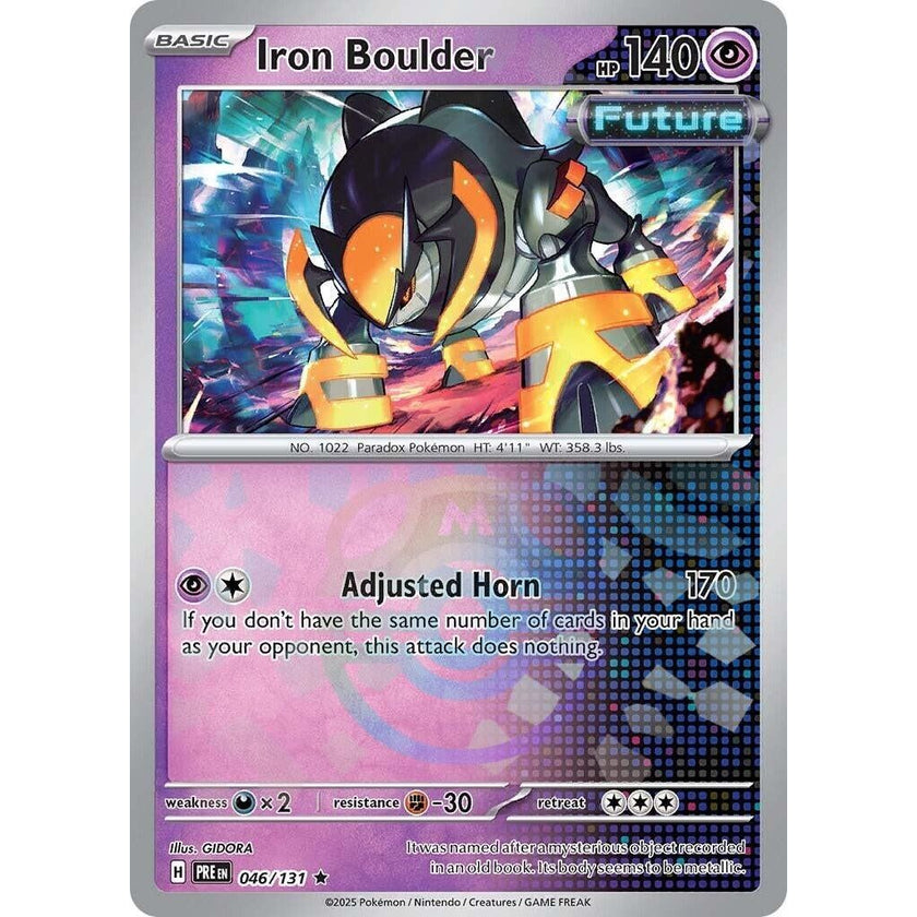 Iron Boulder (Master Ball Pattern) (046/131) (PRE)