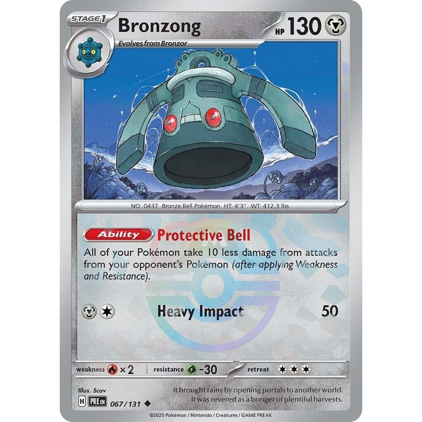 Bronzong (Master Ball Pattern) (067/131) (PRE)