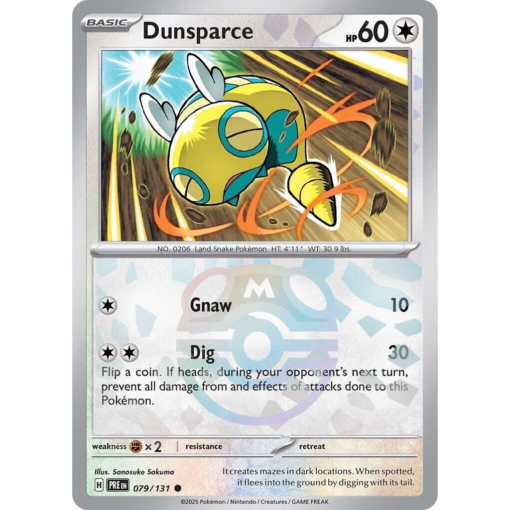 Dunsparce (Master Ball Pattern) (079/131) (PRE)