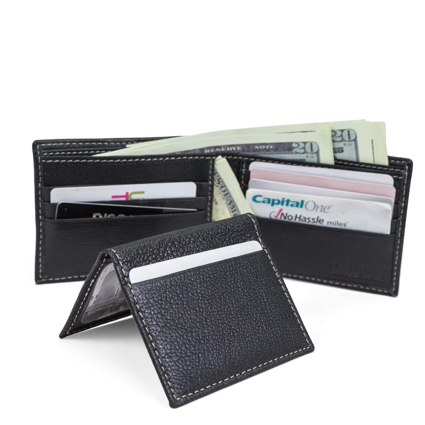 Timberland Men's Leather RFID Blocking Passcase Security Wallet, Black, One Size 🍁 All In One Marketplace Canada