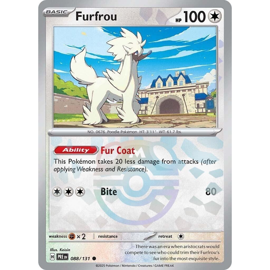 Furfrou (Master Ball Pattern) (088/131) (PRE)