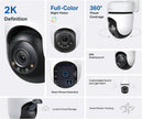 Tapo 2K 3MP QHD Pan/Tilt Outdoor Wired Security Wi-Fi Camera, 360° Visual Coverage, Full-Color Night Vision Up to 98ft, Smart Motion Tracking, Person Detection,Physical Privacy Mode(Tapo C510W) 🍁 All In One Marketplace Canada