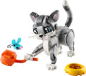 LEGO Creator 3 in 1 Playful Cat Toy - Building Toy with 3 Building Options, Cat, Dog, or Pigeon - Animal Figures for Kids, Girls and Boys, Ages 8+ - Gift Idea for Birthday - 31163 🍁 All In One Marketplace Canada