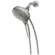 Moen 26112SRN Engage Magnetix Six-Function 5.5-Inch Handheld Showerhead with Magnetic Docking System, Spot Resist Brushed Nickel 🍁 All In One Marketplace Canada