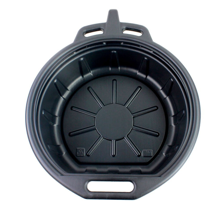 Capri Tools CP21024 Portable Oil Drain Pan, 2 Gallon, Black 🍁 All In One Marketplace Canada