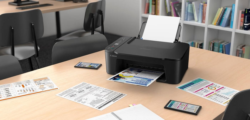 Canon PIXMA TS3720 - Wireless All-in-One Home Office Printer, Copier, Scanner, Mobile Friendly, Black 🍁 All In One Marketplace Canada