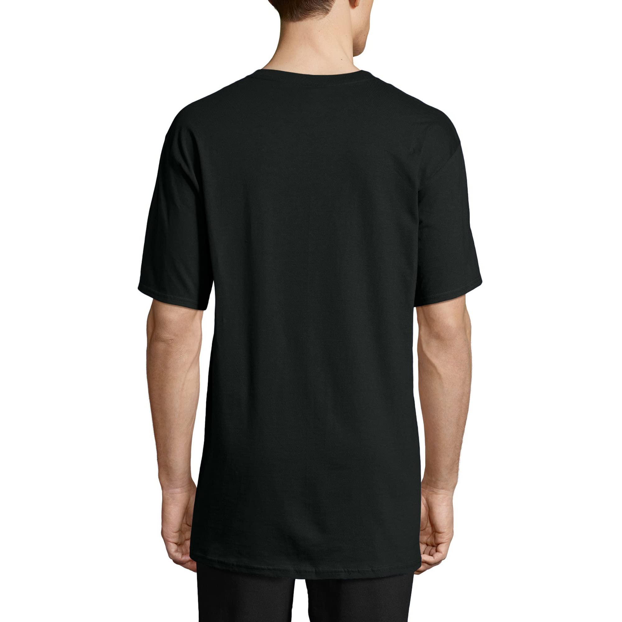 Hanes Size Men's Beefy Short Sleeve Tee Value Pack (2-Pack), Black, 4X-Large/Tall 🍁 All In One Marketplace Canada
