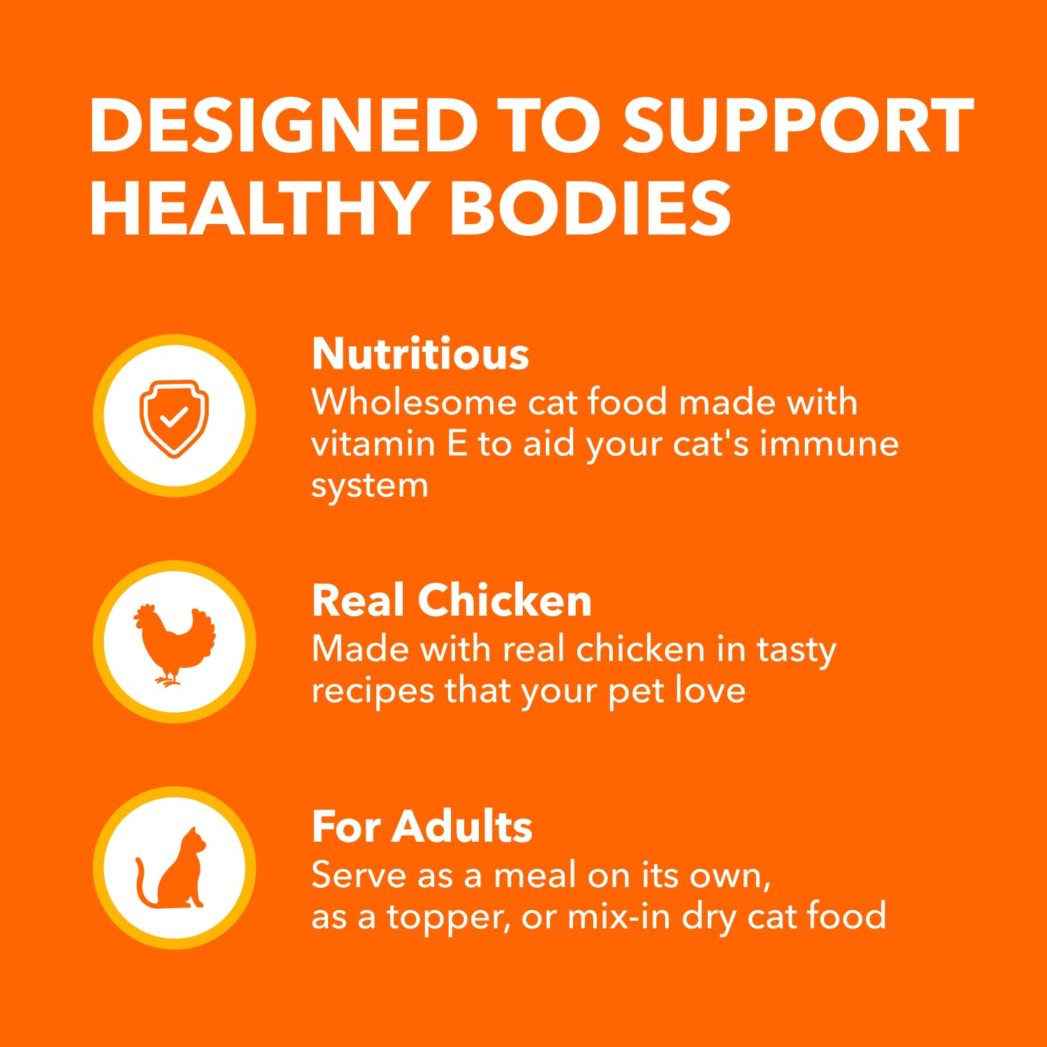 IAMS Perfect Portions Healthy Adult Wet Cat Food Cuts in Gravy - Chicken and Indoor Chicken 12CT Multipack, 75g 🍁 All In One Marketplace Canada