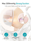 Paruu P16 Wearable Breast Pump, Hands-Free Portable Electric Breast Pump with 4 Modes & 12 Suction Levels, 309mmHg Max Powerful Suction, 19/21/24mm Flange Inserts, Wireless Breastfeeding Pump, 2 Pack 🍁 All In One Marketplace Canada