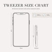 Tweezerman Exclusive Evening Blue Slant Tweezer - Hair Removal Tweezers, Stainless Steel 🍁 All In One Marketplace Canada