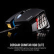 Corsair Scimitar RGB Elite Gaming Mouse for MOBA, MMO - 18,000 DPI - 17 Progammable Buttons - iCUE Compatible - Black 🍁 All In One Marketplace Canada