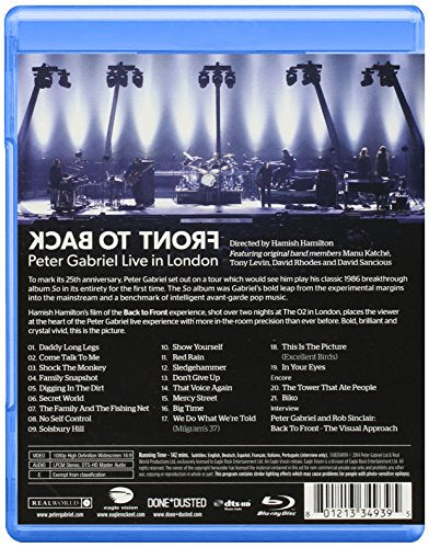 Back To Front - Live (Blu-ray)