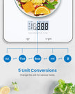 RENPHO Smart Food Nutrition Kitchen Scale, Food Scale for Food Ounces and Grams, Coffee Scale with Timer, Nutritional Calculator for Keto, Macro, and Calorie with Smartphone App, White 🍁 All In One Marketplace Canada