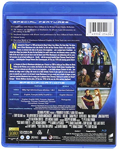 The Adventures of Baron Munchausen (20th Anniversary Edition) - Blu-Ray