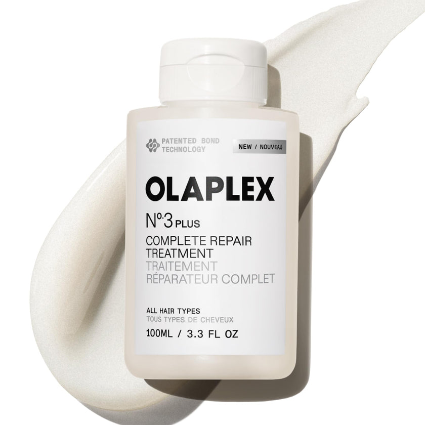 Olaplex N°.3PLUS Complete Repair Treatment: Pre-Shampoo Treatment | Repairs Damage & Reduces Future Breakage | 3 Minutes, 3 Bonds, 3X Stronger, 3X Softer | For Coily, Curly, Straight, and Wavy, 100 mL / 3.3 Fl Oz 🍁 All In One Marketplace Canada