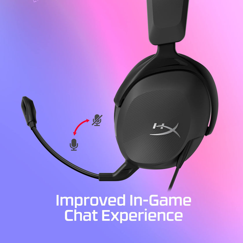 HyperX Cloud Stinger 2 Core – PC Gaming Headset, Lightweight Over-Ear Headset with mic, Swivel-to-Mute mic Function, DTS Headphone:X Spatial Audio, 40mm Drivers,Black 🍁 All In One Marketplace Canada