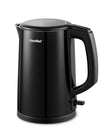 COMFEE' Electric Kettle and Tea Kettle, 1.5L Double Wall, Stainless Steel Interior, Lid & Spout, Fast Boil, Auto-Off, and Boil-Dry Protection, 1500W 🍁 All In One Marketplace Canada