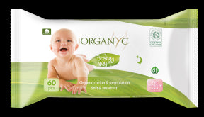 Organyc - Beauty Baby Wipes (60ct)