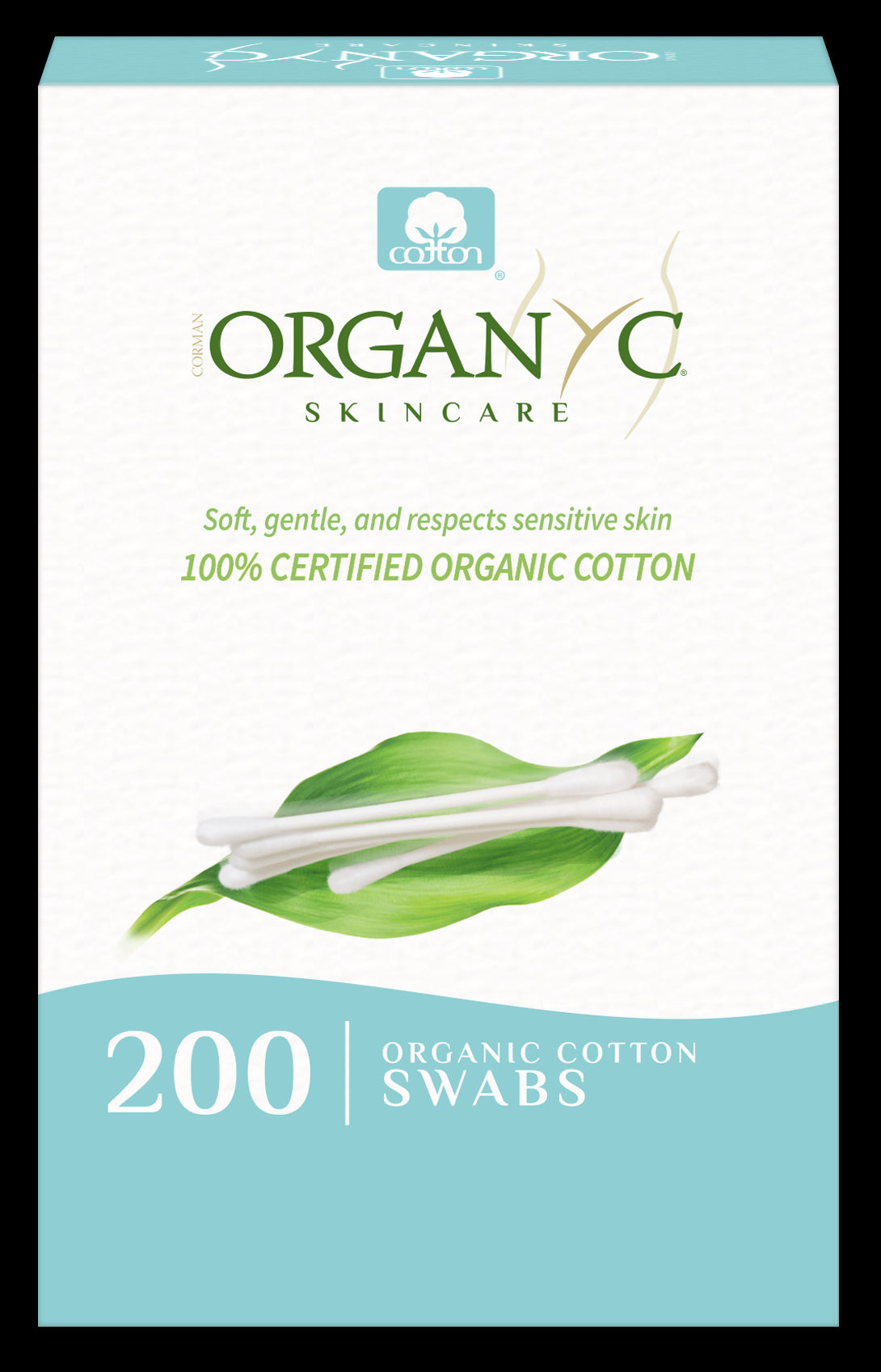Organyc - Beauty Cotton Swabs (200ct)