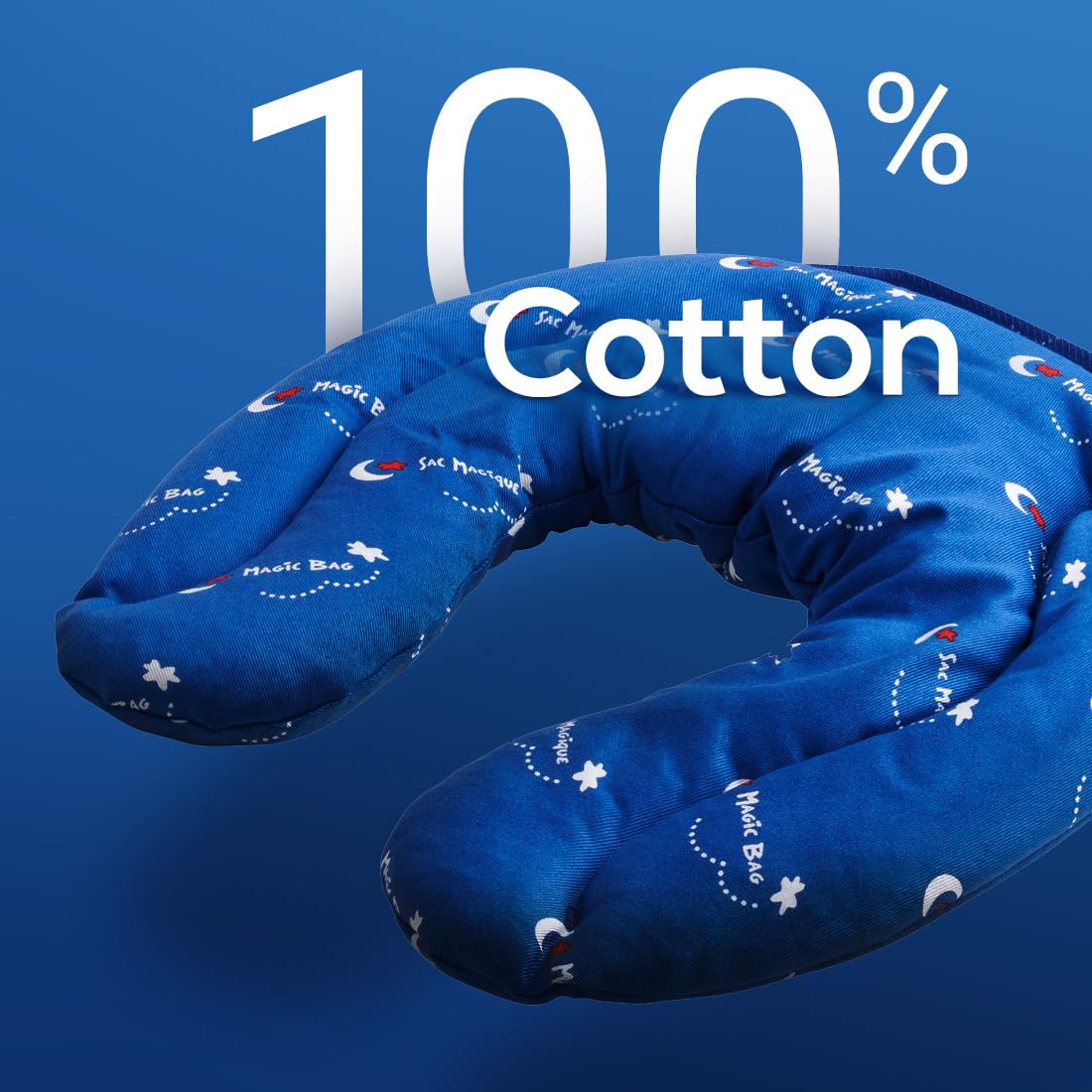 The Original Magic Bag Neck-to-Back Heating Compression, Hot/Cold Therapy for Neck Pain Relief, Awarded with the Family-Tested, Family-Approved Seal, Cordless, 48 x 31 cm (19” x 12”) 🍁 All In One Marketplace Canada