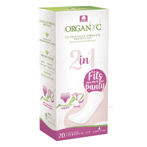 Organyc - 2-in-1 Personal Fit Pantiliners (20ct)