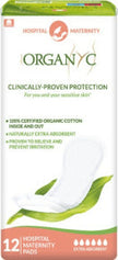 Organyc - Hospital Post-Partum-Maternity Pads (12ct)