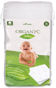 Organyc - Baby Cotton Squares (60ct)