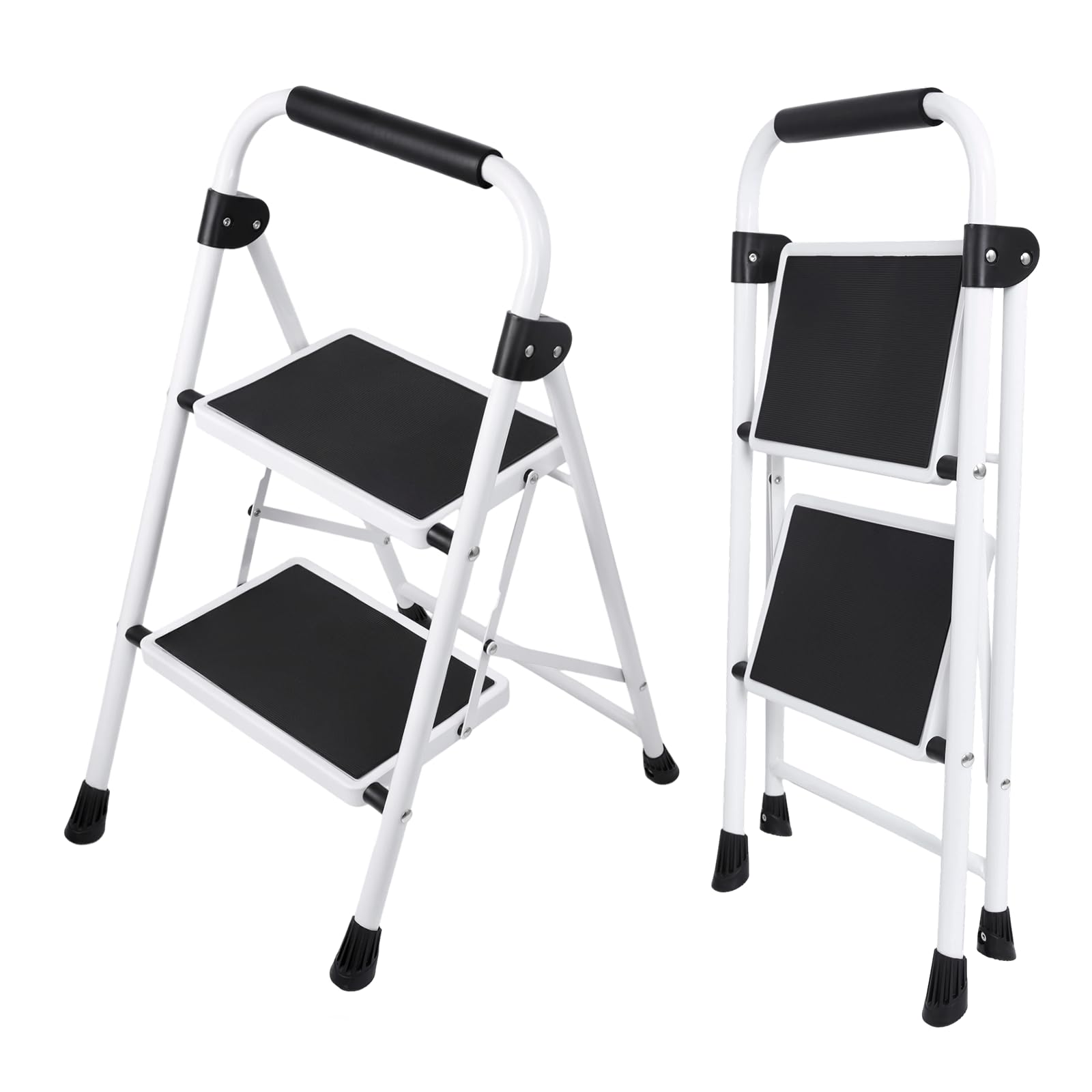 Sweetcrispy 2 Step Ladder, Anti-Slip Pedal 🍁 All In One Marketplace Canada