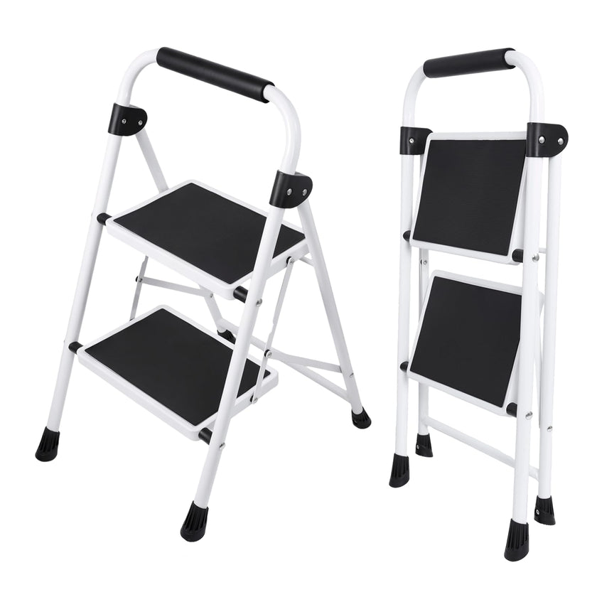 Sweetcrispy 2 Step Ladder, Anti-Slip Pedal 🍁 All In One Marketplace Canada