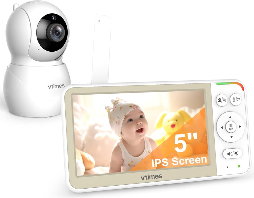 VTimes Baby Monitor No WiFi, 5